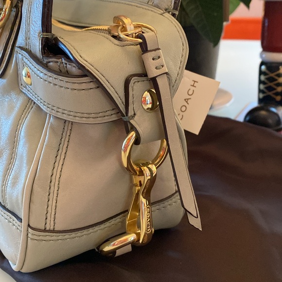 NWT Coach Mineral Green Hampton’s Mini Shopper - Picture 9 of 9